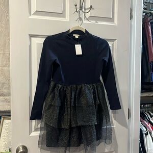 Crewcuts - navy tutu dress - NWT - Size 8